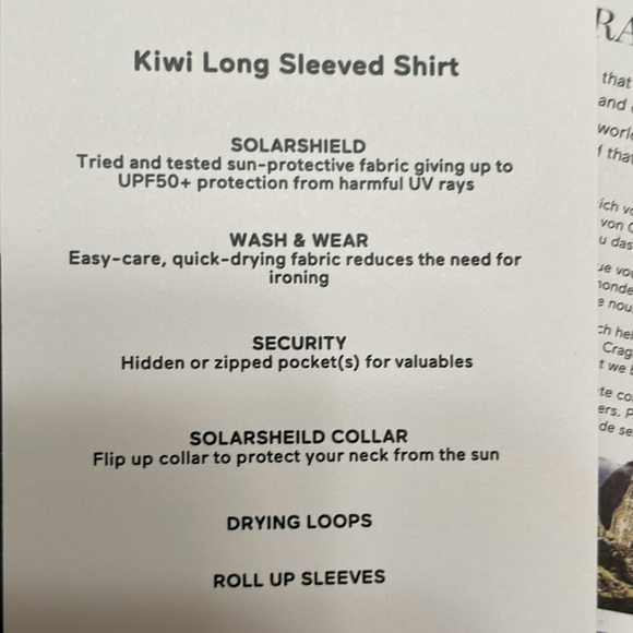 Craghoppers KIWI LONG SLEEVE SHIRT - ombré Blue - Picture 14 of 16